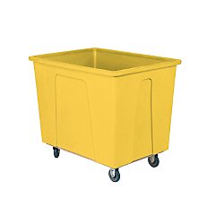 160-Gallon Yellow Plastic Box Truck w/ 8